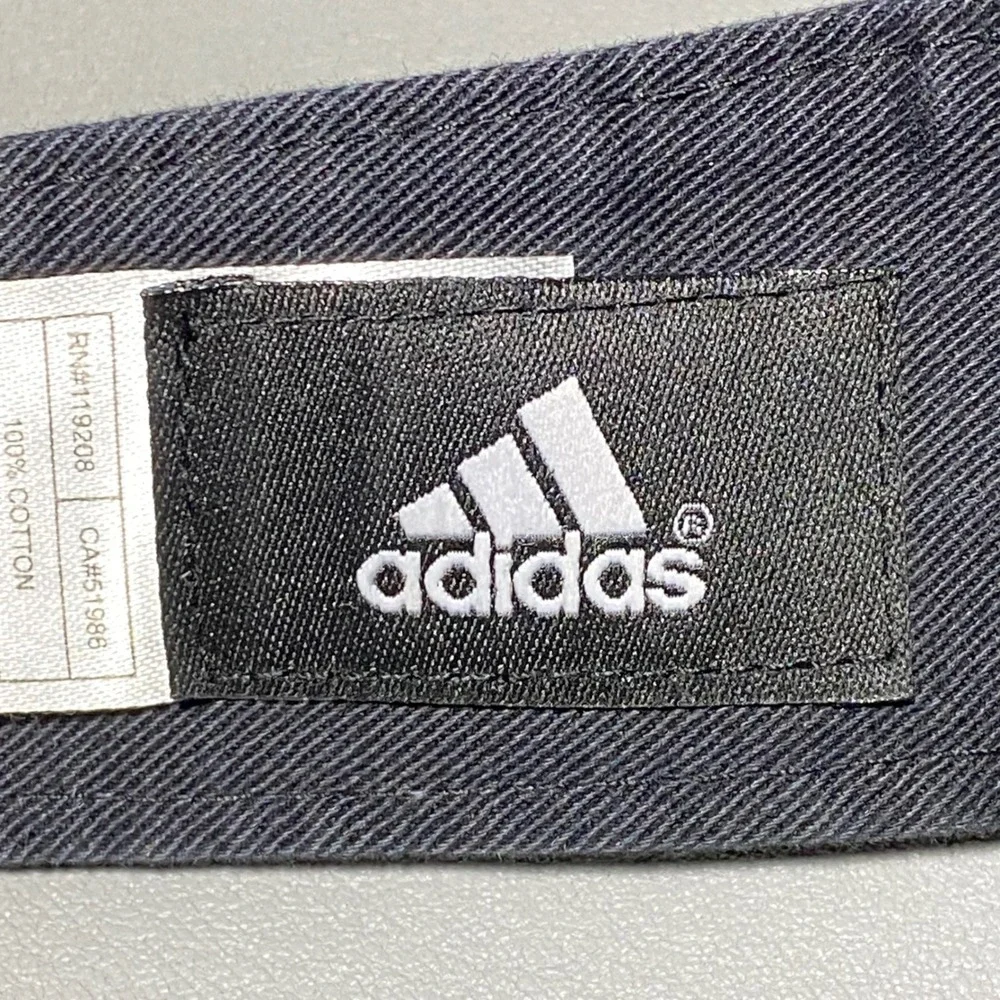 Adidas Oregon SC‎ 78 Soccer Visor Hat Black Adjustable Cotton RN119208